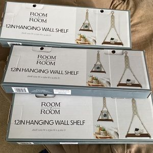 3/$21 Wall shelves.
